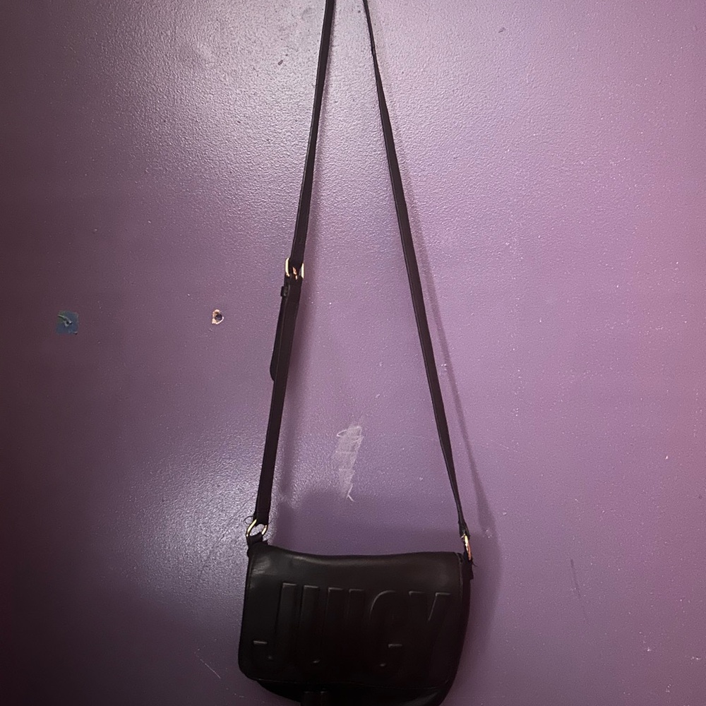 Juicy Couture Black Crossbody Bag Sleek Design